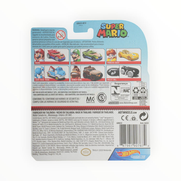 Hot Wheels Light-Blue Yoshi - Character Cars