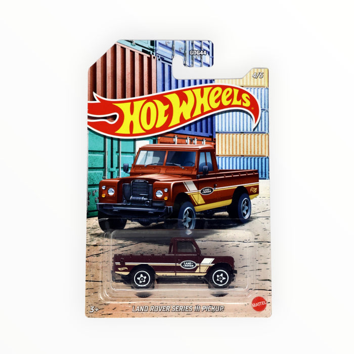 Hot Wheels Land Rover Series III Pickup - Hot Pickups (2021) 4/5