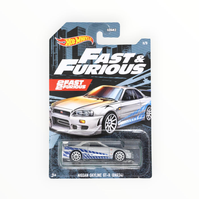 Hot Wheels Nissan Skyline GT-R (BNR34) - Fast & Furious (2021) 3/5
