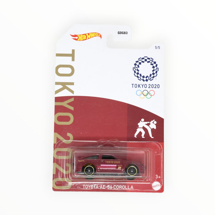 Hot Wheels Toyota AE-86 Corolla (Karate) Tokyo 2020 Olympics (2021) 5/5