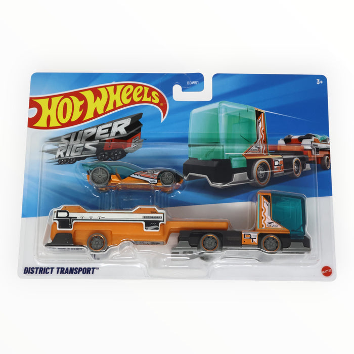 Hot Wheels District Transport / Sky Dome - Super Rigs (2025)