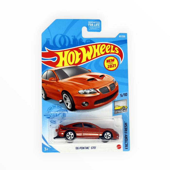 Hot Wheels '06 Pontiac GTO - Mainline (2021) 87/250