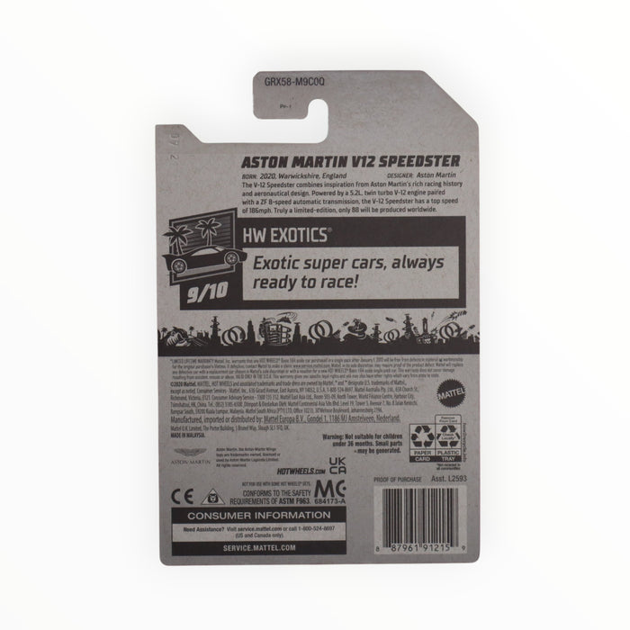 Hot Wheels Aston Martin V12 Speedster - Mainline (2021) 243/250