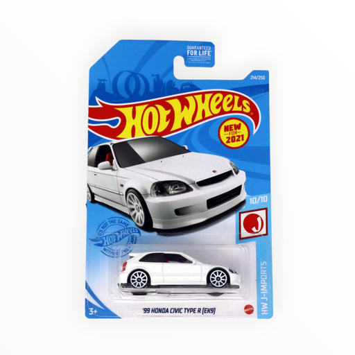 Hot Wheels 99 Honda Civic Type R EK9 Mainline 2021 214 250 99Diecast