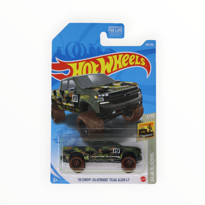 Hot Wheels '19 Chevy Silverado Trail Boss LT - Mainline (2021) 80/250
