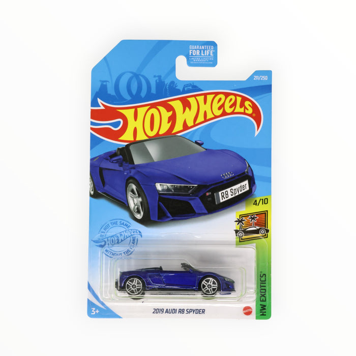 Hot Wheels 2019 Audi R8 Spyder - Mainline (2021) 211/250