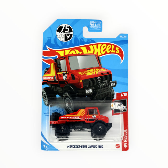 Hot Wheels Mercedes-Benz Unimog 1300 - Mainline (2021) 188/250