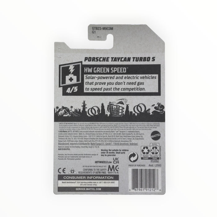Hot Wheels Porsche Taycan Turbo S - Mainline (2021) 208/250