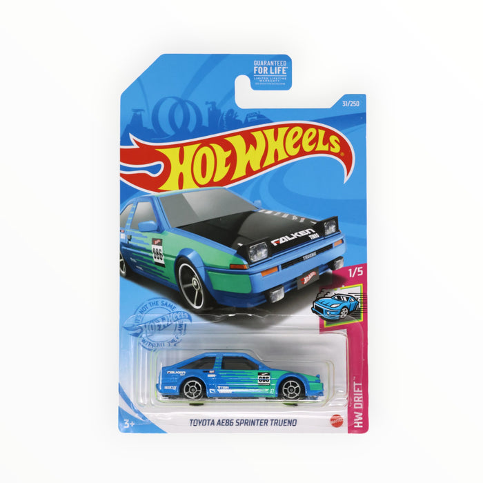 Hot Wheels Toyota AE86 Sprinter Trueno - Mainline (2021) 31/250