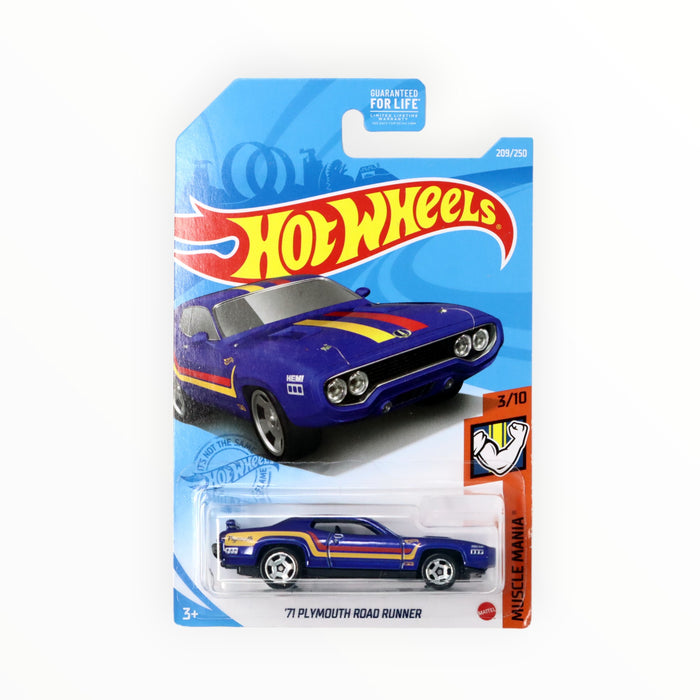 Hot Wheels '71 Plymouth Road Runner - Mainline (2021) 209/250