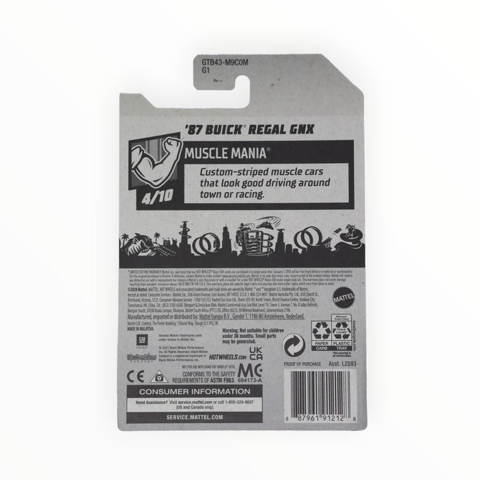 Hot Wheels '87 Buick Regal GNX - Mainline (2021) 218/250