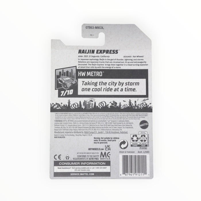 Hot Wheels Raijin Express - Mainline (2021) 102/250