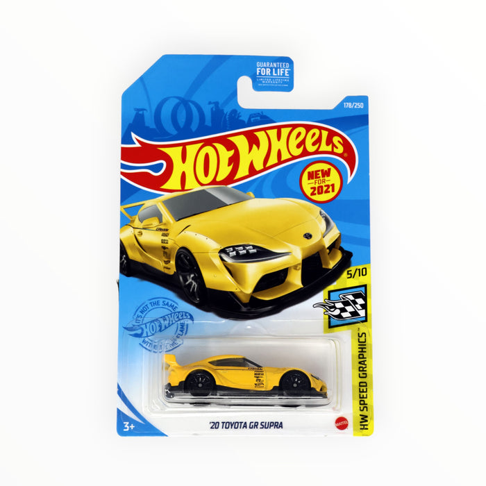 Hot Wheels '20 Toyota GR Supra - Mainline (2021) 178/250