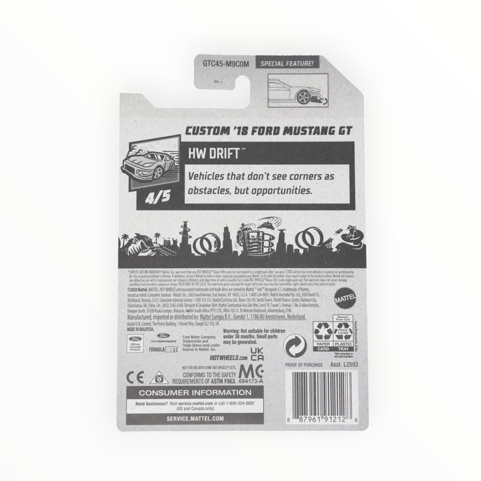 Hot Wheels Custom '18 Ford Mustang GT - Mainline (2021) 127/250
