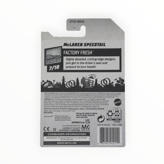 Hot Wheels McLaren Speedtail - Mainline (2021) 112/250