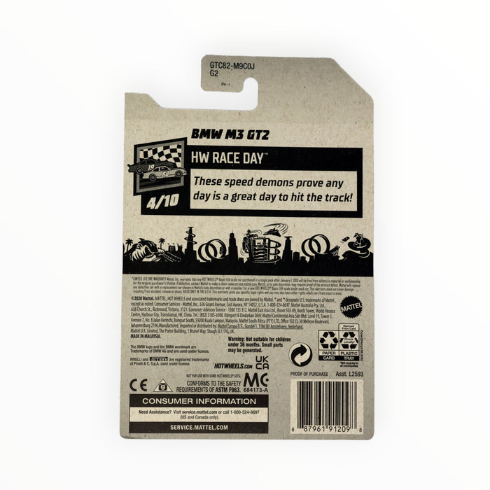Hot Wheels BMW M3 GT2 - Mainline (2021) 57/250