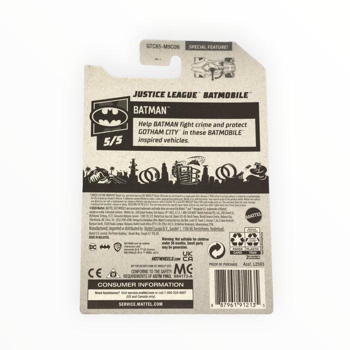 Hot Wheels Justice League Batmobile (Treasure Hunt) 2021 - 220/250