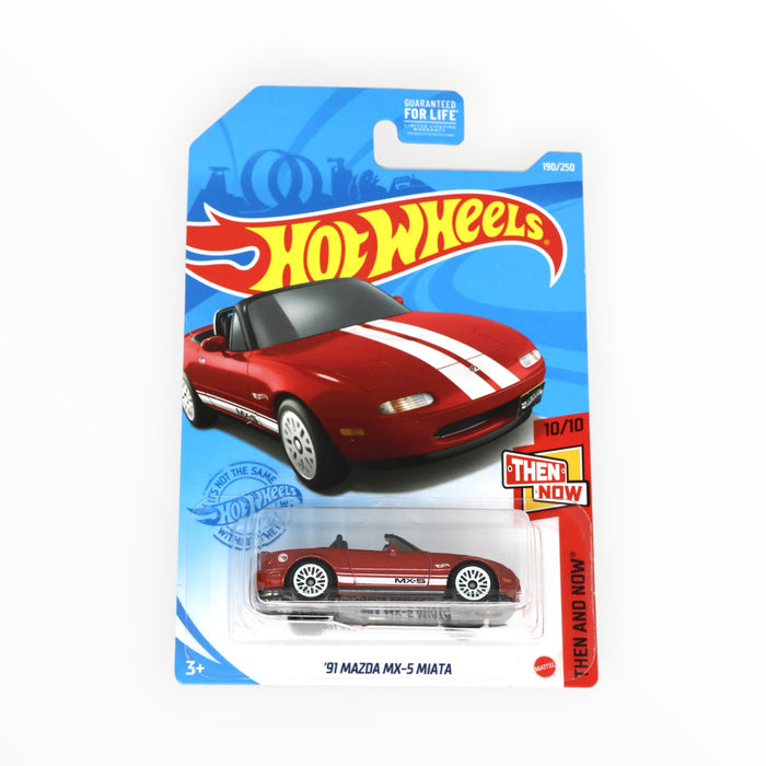 Hot Wheels '91 Mazda MX-5 Miata (Treasure Hunt) Mainline (2021) 190/250