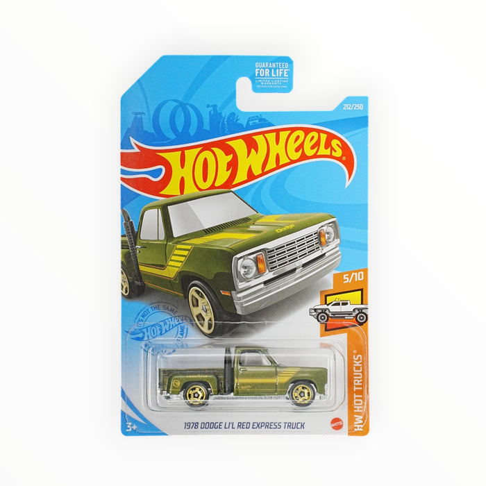 Hot Wheels 1978 Dodge Li'l Red Express Truck (Treasure Hunt) 2021 - 212/250