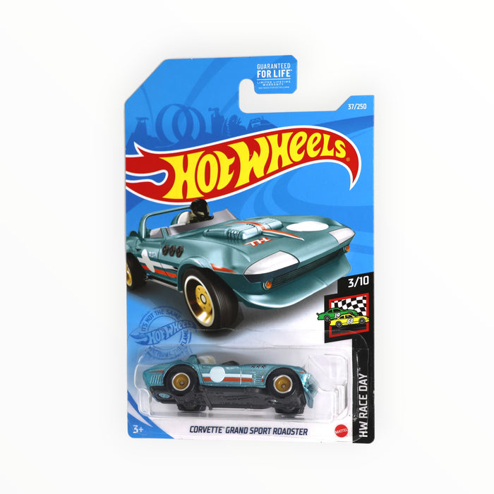 Hot Wheels Corvette Grand Sport Roadster (Super Treasure Hunt) Mainline (2021) 37/250