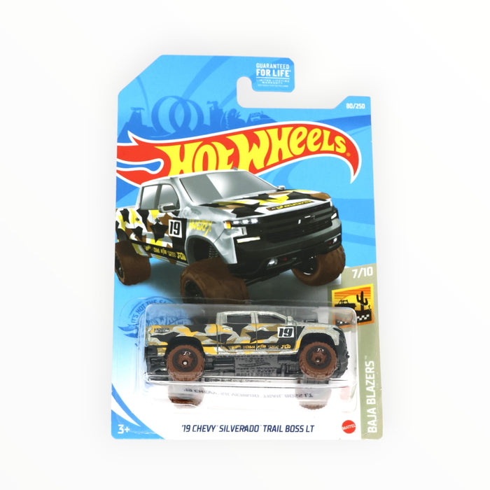 Hot Wheels '19 Chevy Silverado Trail Boss LT - Mainline (2021) 80/250