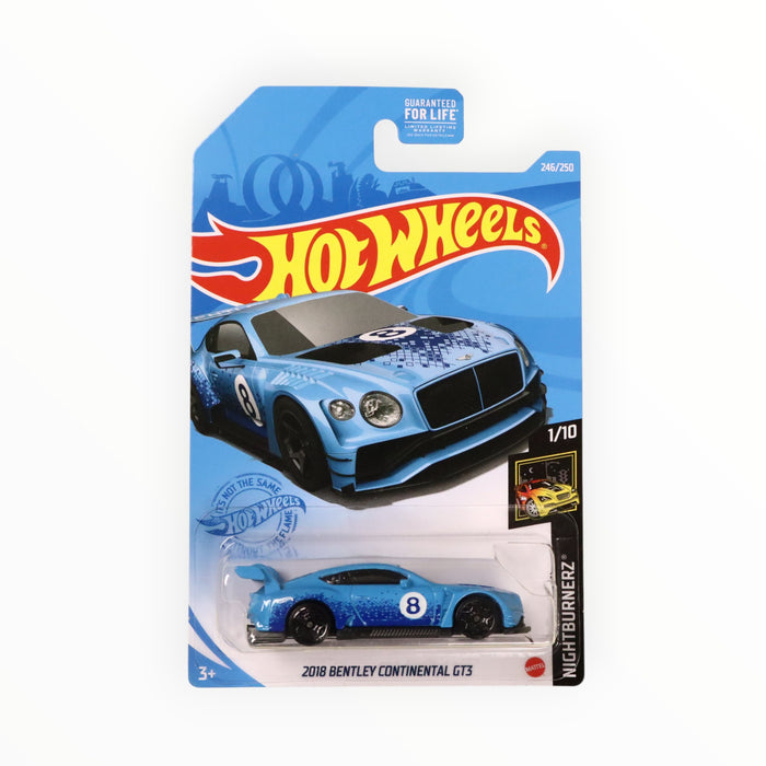 Hot Wheels 2018 Bentley Continental GT3 - Mainline (2020) 246/250
