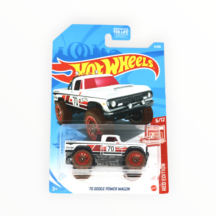 Hot Wheels '70 Dodge Power Wagon (Red Edition) Mainline (2021) 3/250