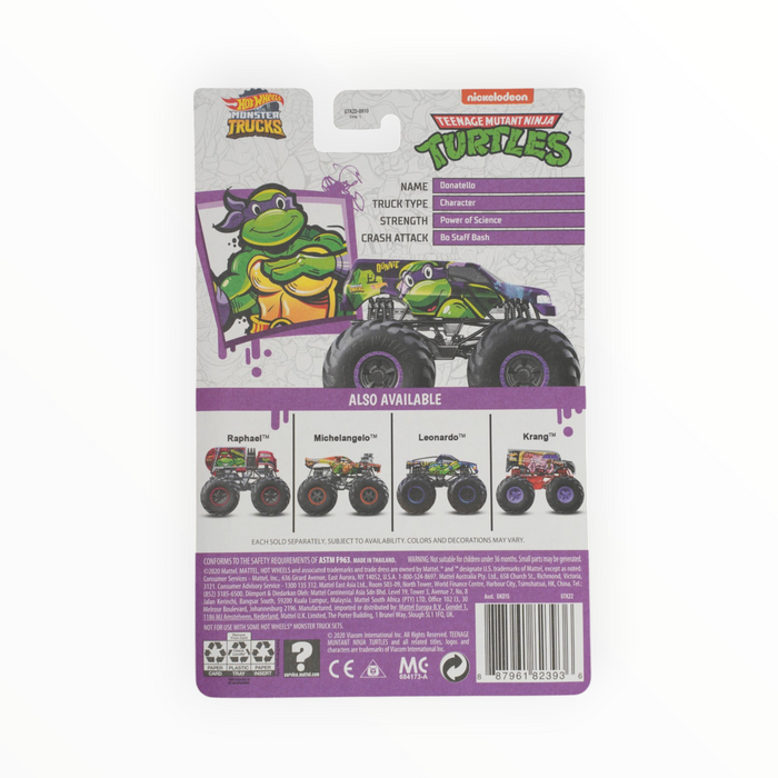 Hot Wheels Town Hauler (Donatello) Monster Trucks: TMNT (2021) 2/5