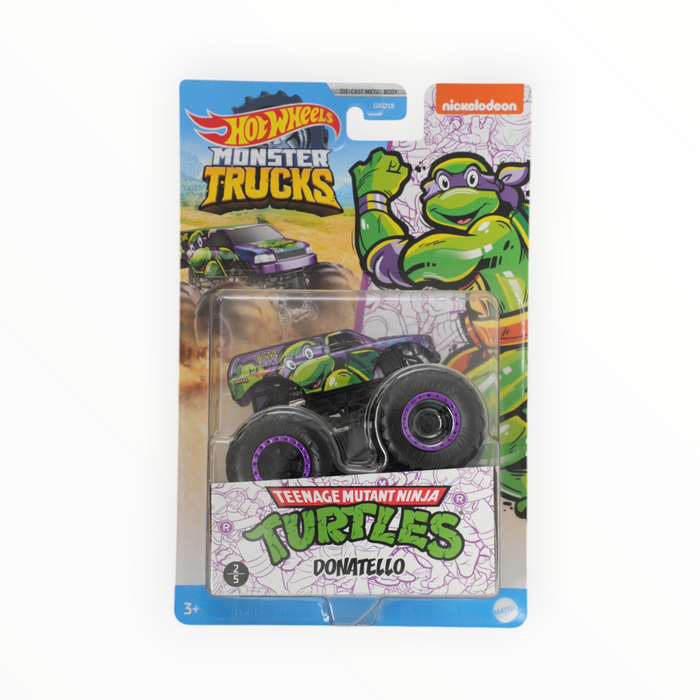 Hot Wheels Town Hauler (Donatello) Monster Trucks: TMNT (2021) 2/5