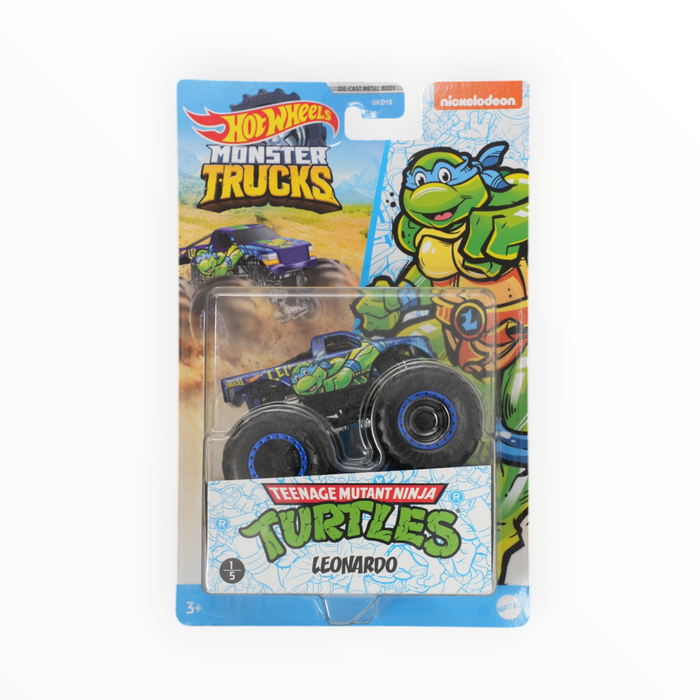 Hot Wheels Torque Terror (Leonardo) Monster Trucks: TMNT (2021) 1/5