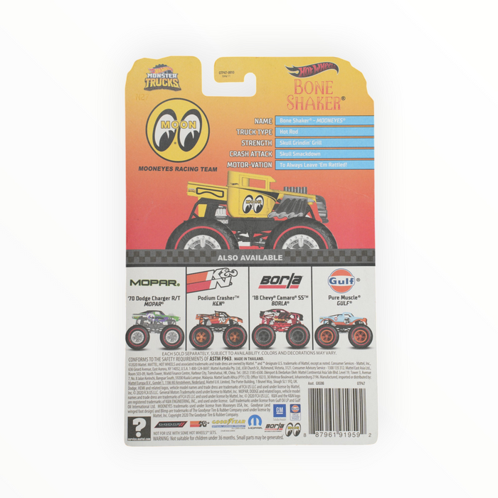 Hot Wheels Bone Shaker (Mooneyes) Monster Trucks: Racing (2020) 4/5