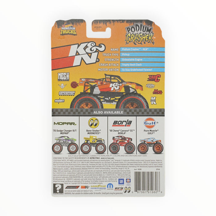 Hot Wheels Podium Crasher (K&N) Monster Trucks: Racing (2020) 2/5