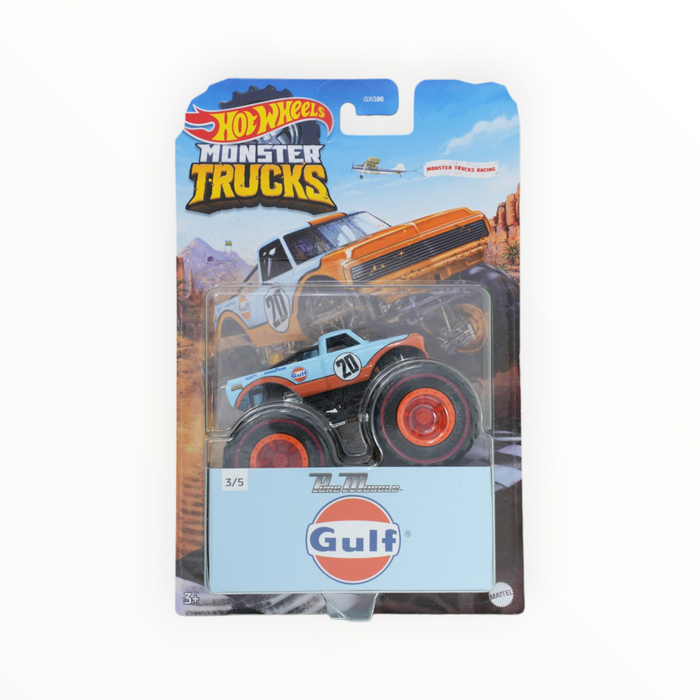 Hot Wheels Pure Muscle (Gulf) Monster Trucks: Racing (2020) 3/5