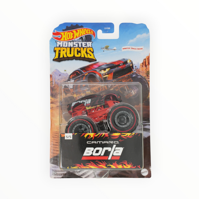 Hot Wheels '18 Chevy Camaro SS (Borla) Monster Trucks: Racing (2020) 5/5
