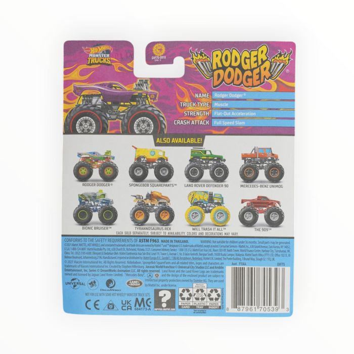 Hot Wheels Rodger Dodger (Treasure Hunt) 2021
