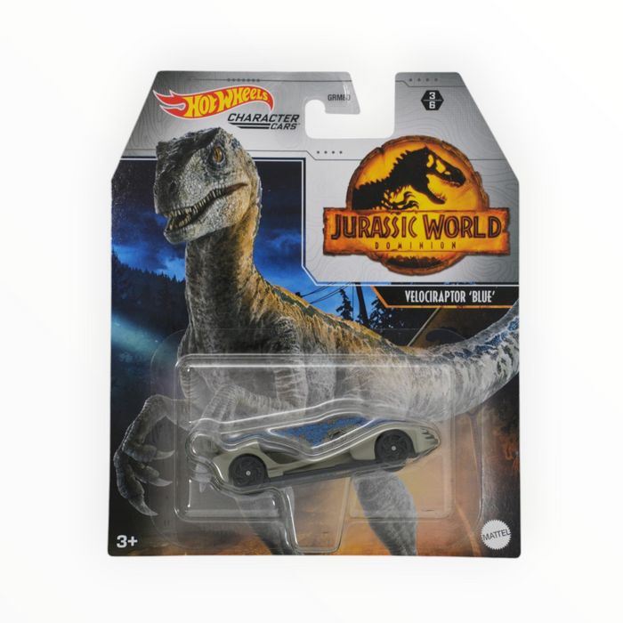 Hot Wheels Velociraptor 'Blue' - Character Cars (2022)