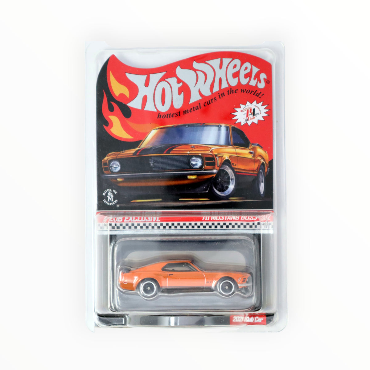 Hotwheels RLC popular 2021 Exclusive redline '70 mustang boss