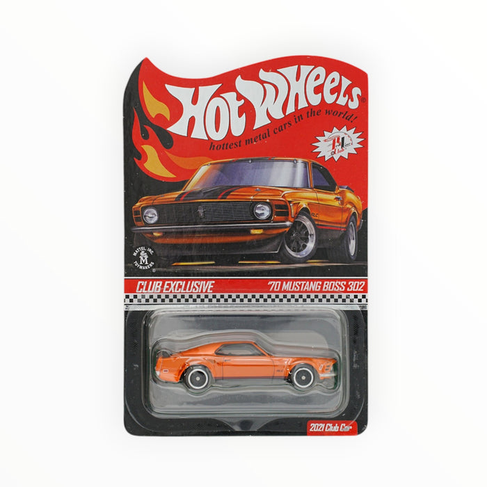 Hot Wheels '70 Ford Mustang Boss 302 - RLC (2021)
