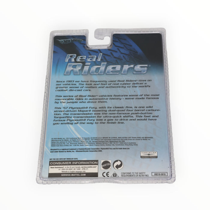 Hot Wheels '57 Plymouth Fury - Real Riders (2005)