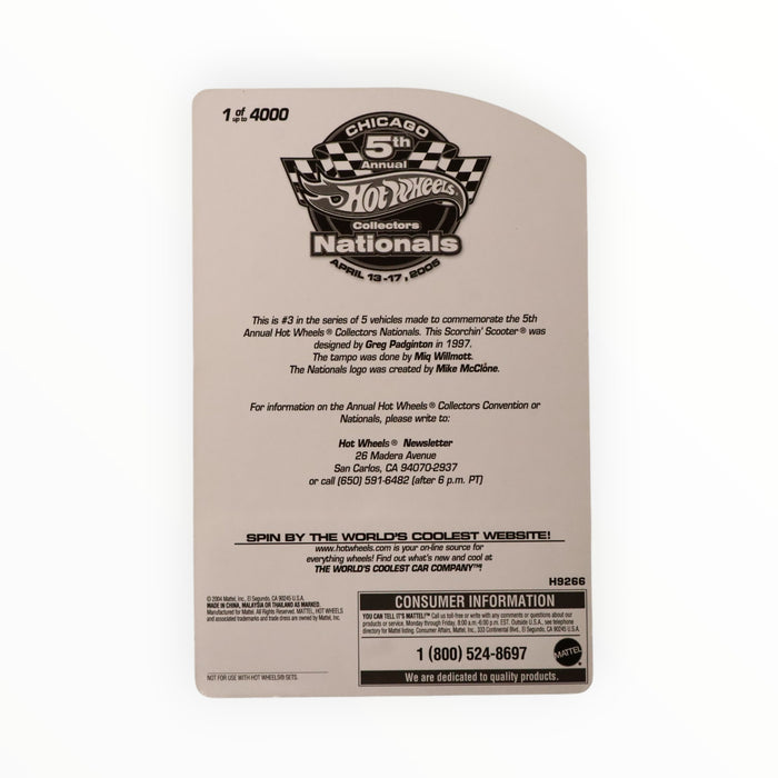 Hot Wheels Scorchin' Scooter - Collectors Nationals (2005)