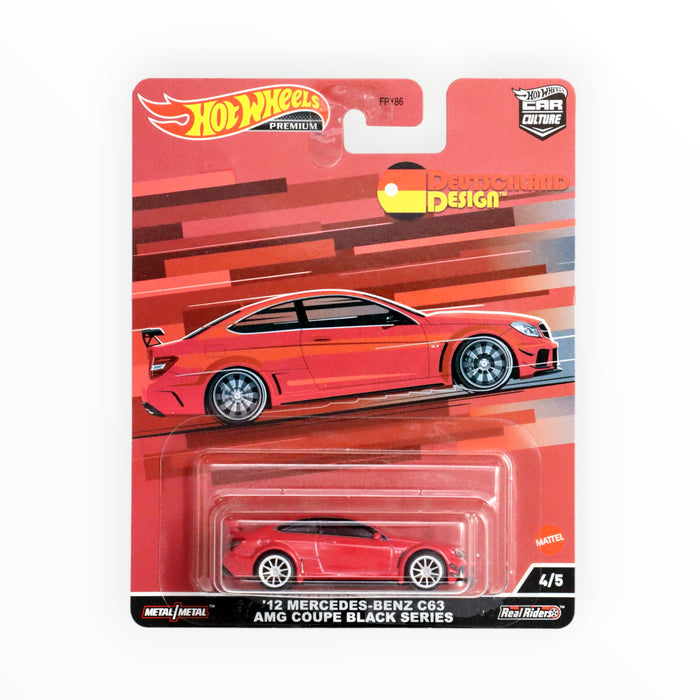 Hot Wheels '12 Mercedes-Benz C63 AMG Coupe Black Series - Car Culture (2022)