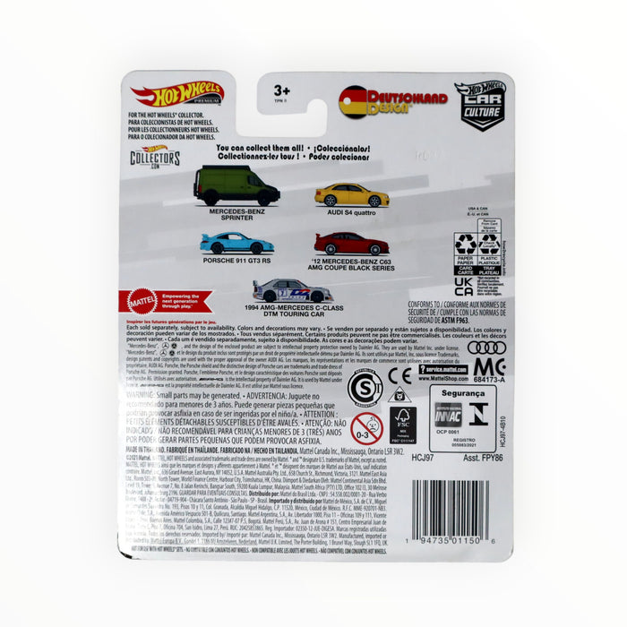 Hot Wheels '12 Mercedes-Benz C63 AMG Coupe Black Series (Chase) Car Culture (2022)