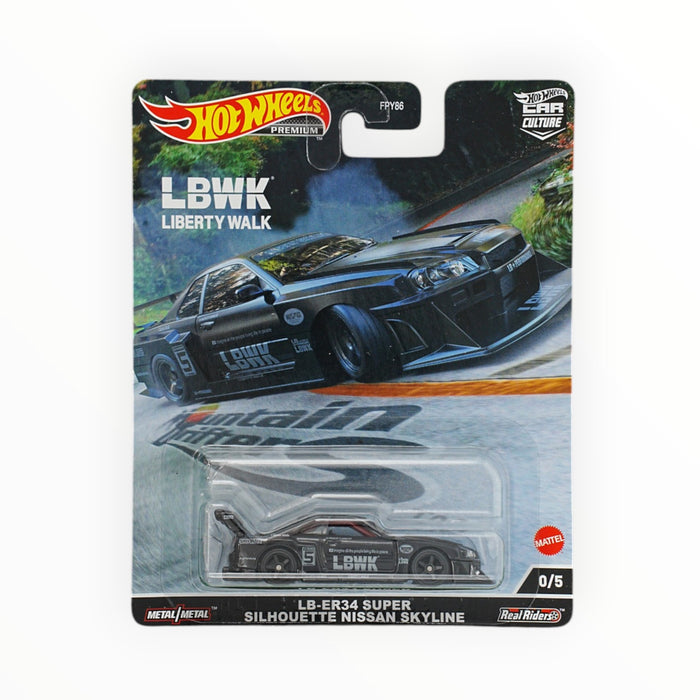 Hot Wheels LB-ER34 Super Silhouette Nissan Skyline (Chase) Car Culture (2022)