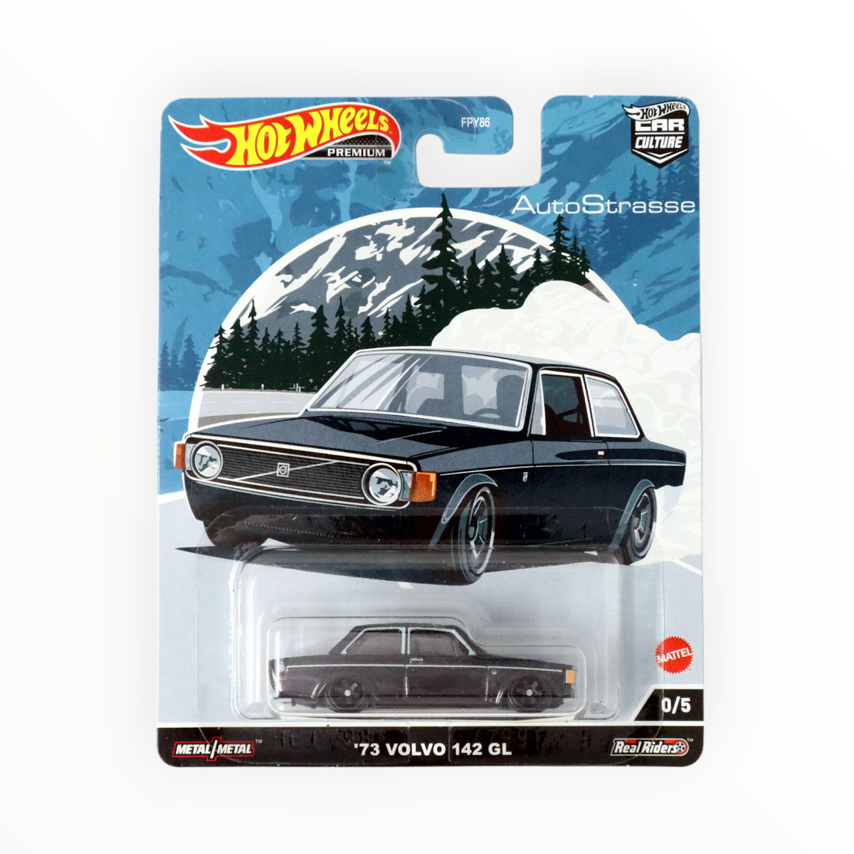 ホットウィール プレミアム '73 VOLVO 142 GL Hot Wheels カー