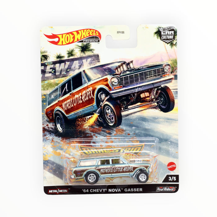 Hot Wheels '64 Chevy Nova Gasser - Car Culture (2022)