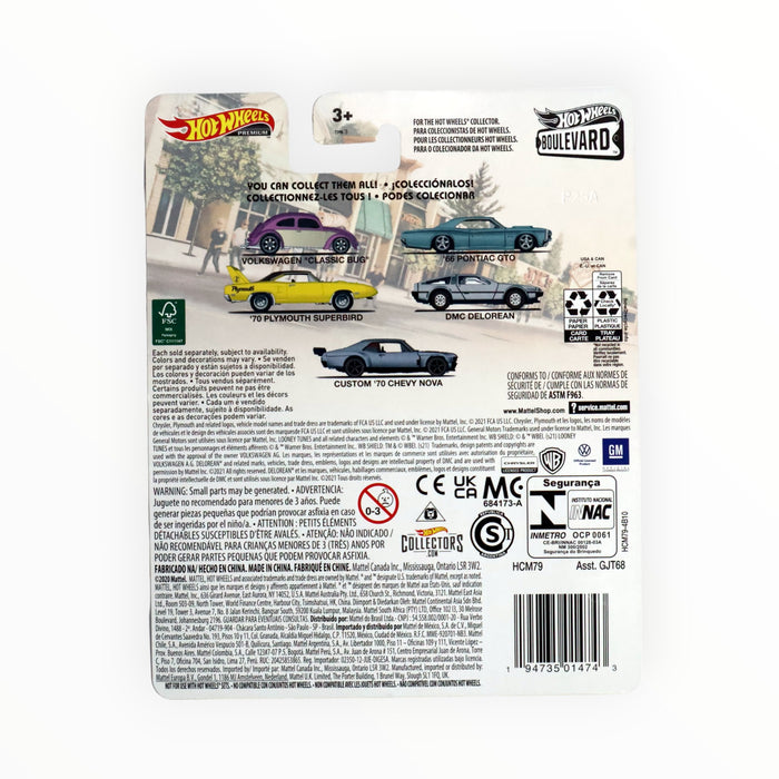 Hot Wheels DMC DeLorean - Boulevard (2021) #34