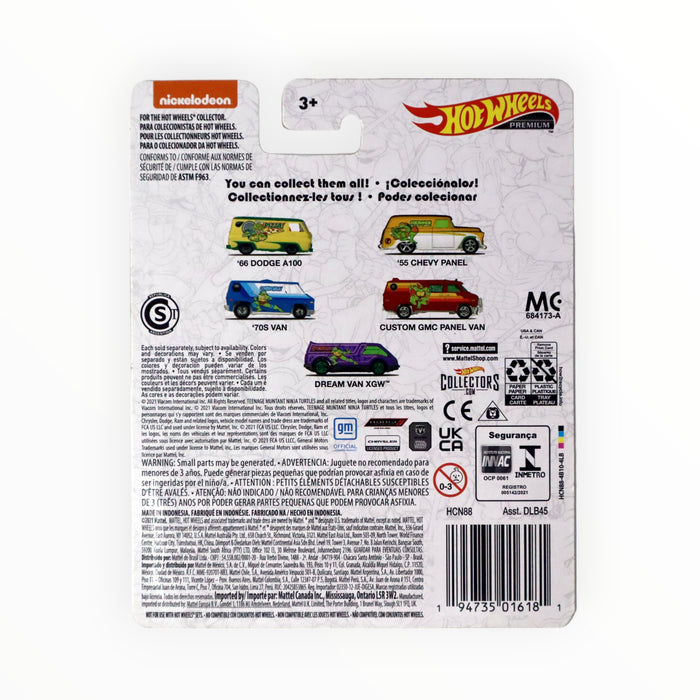 Hot Wheels '55 Chevy Panel (Michelangelo) Pop Culture (2022)