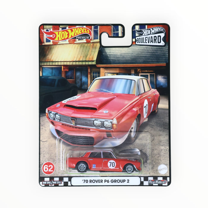 Hot Wheels '70 Rover P6 Group 2 - Boulevard (2022) #62