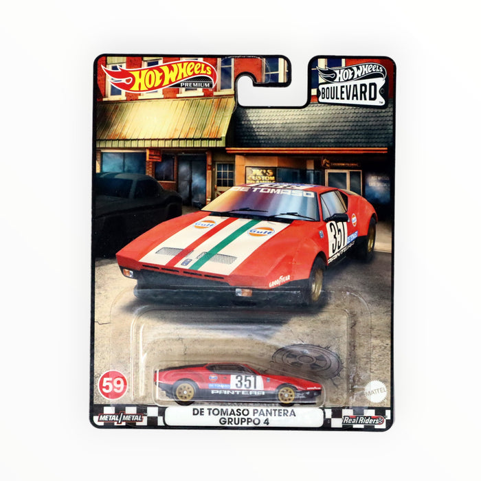 Hot Wheels De Tomaso Pantera Gruppo 4 - Boulevard (2022) #59