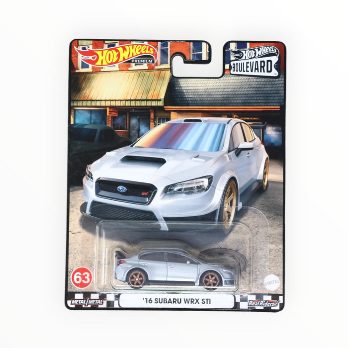 Hot Wheels '16 Subaru WRX STI - Boulevard (2022) #63